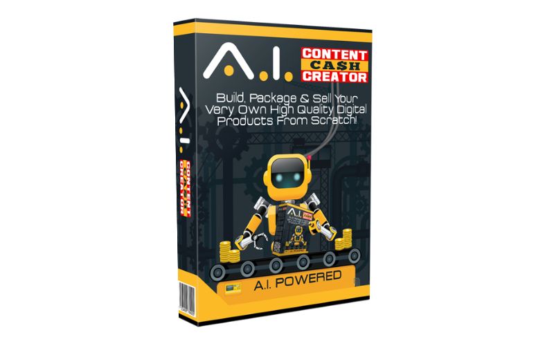 AI Content Cash Creator Review Software Box